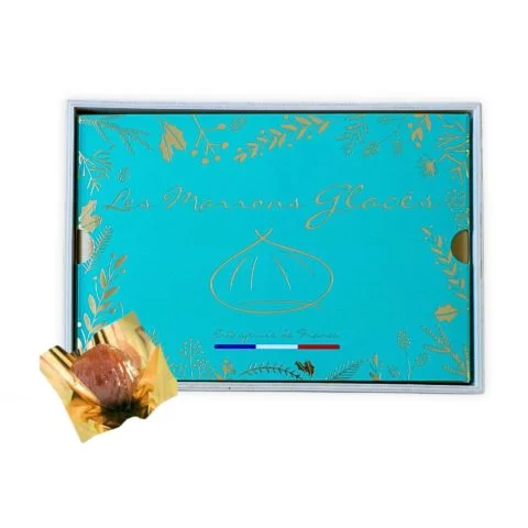 Coffret de marrons glacés