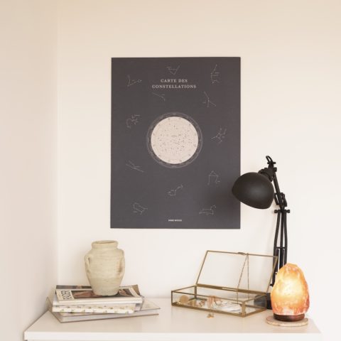 Carte personnalisée des constellations