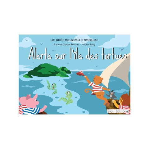 Livre - "Alerte sur l'île des tortues"